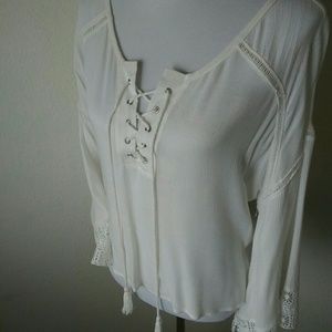 Gorgeous flared sleeve top